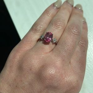 Precious Gemstone Oval Ring